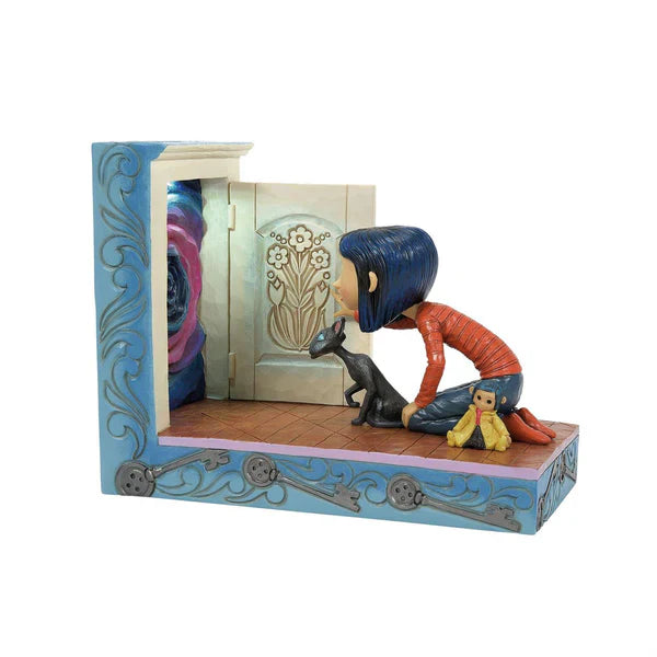 Coraline Kneeling Statue