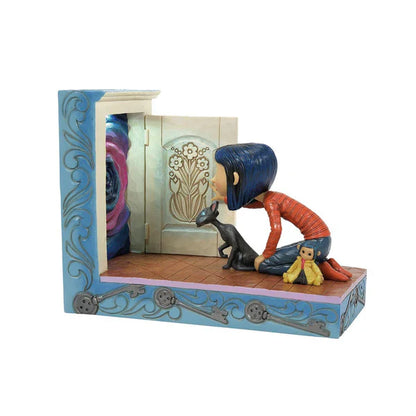 Coraline Kneeling Statue