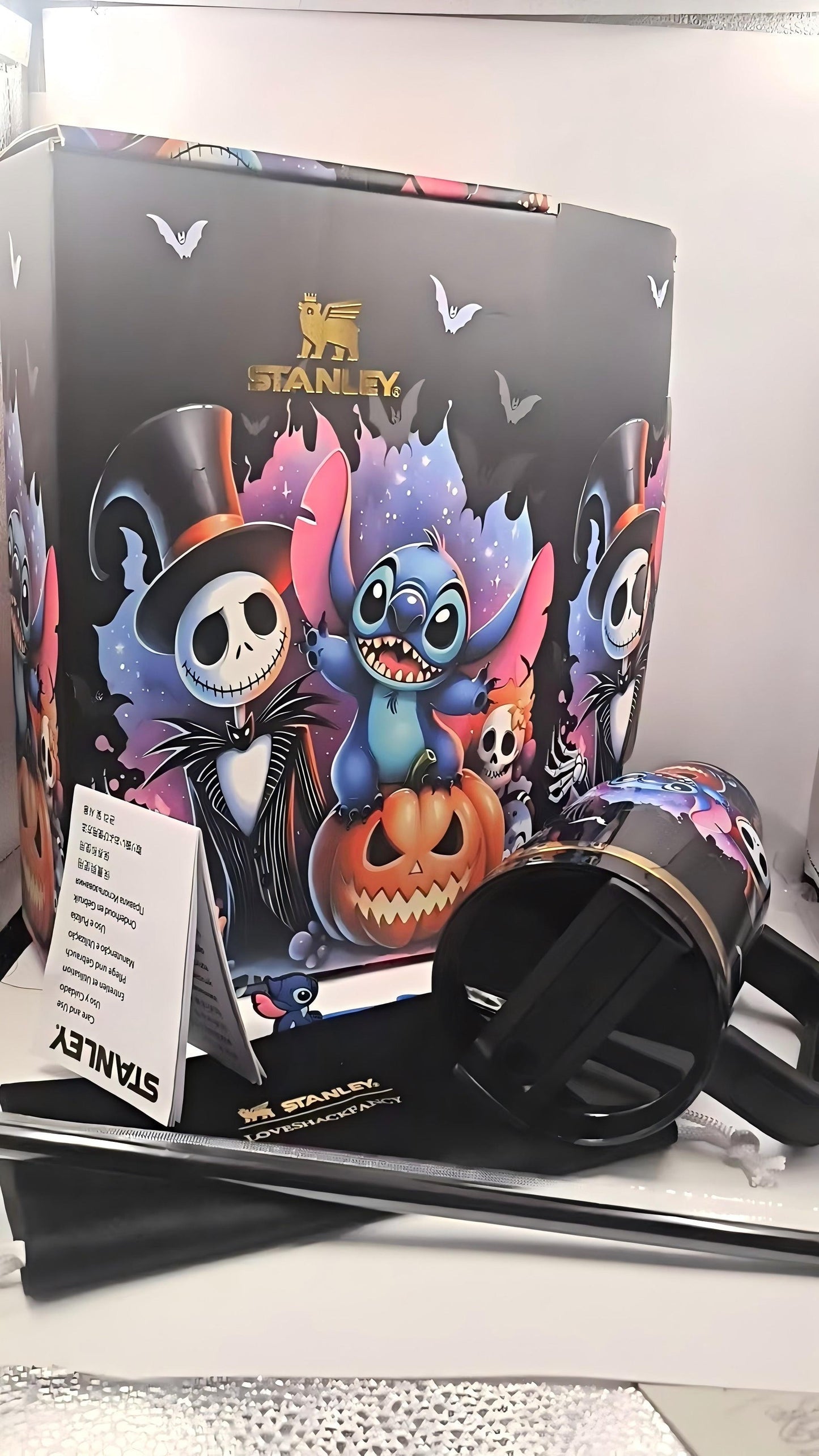 Stitch x Jack 40 Oz Tumbler