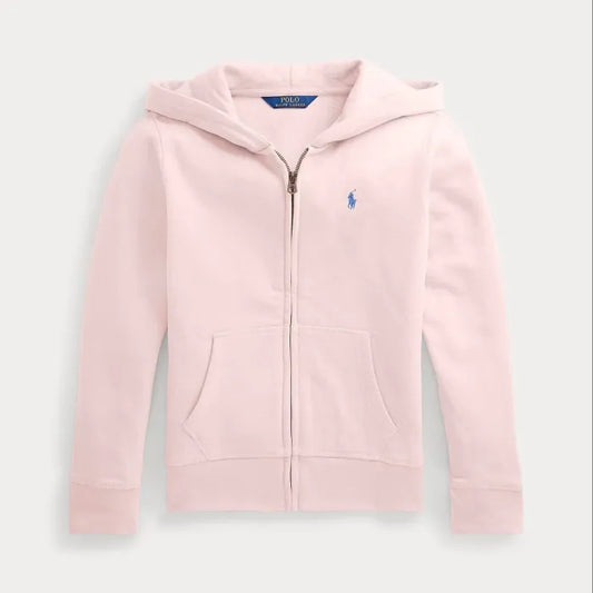 RL | Pink Polo Fleece Zip-Up Set